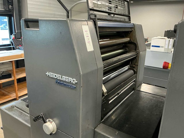 2006 heidelberg printmaster pm 52-2 2-kleur offsetpers - afbeelding 8 van  31