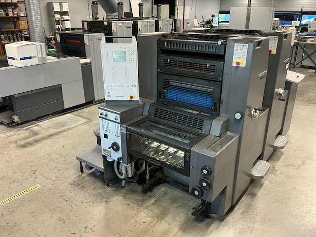 2006 heidelberg printmaster pm 52-2 2-kleur offsetpers - afbeelding 11 van  31