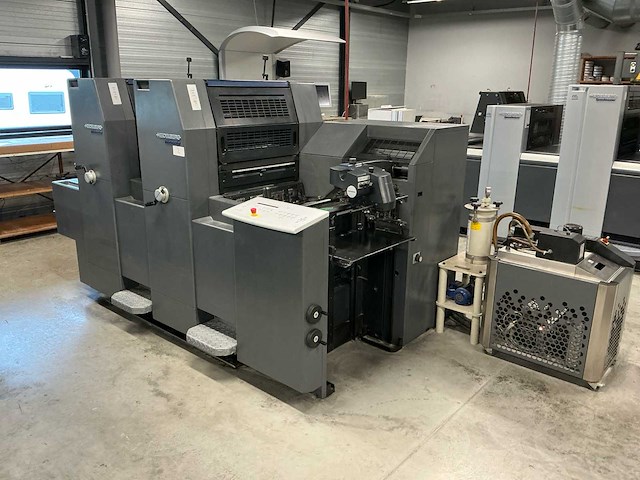 2006 heidelberg printmaster pm 52-2 2-kleur offsetpers - afbeelding 1 van  31