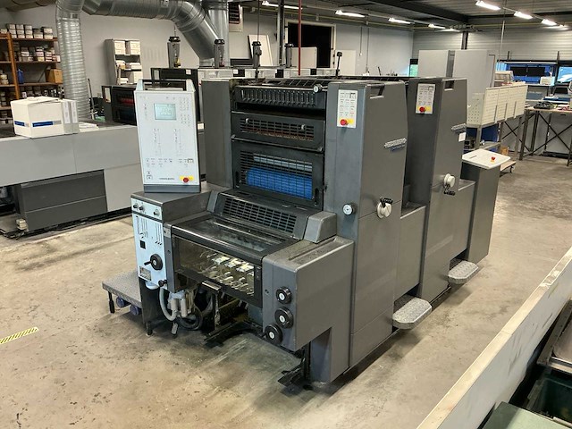 2006 heidelberg printmaster pm 52-2 2-kleur offsetpers - afbeelding 12 van  31
