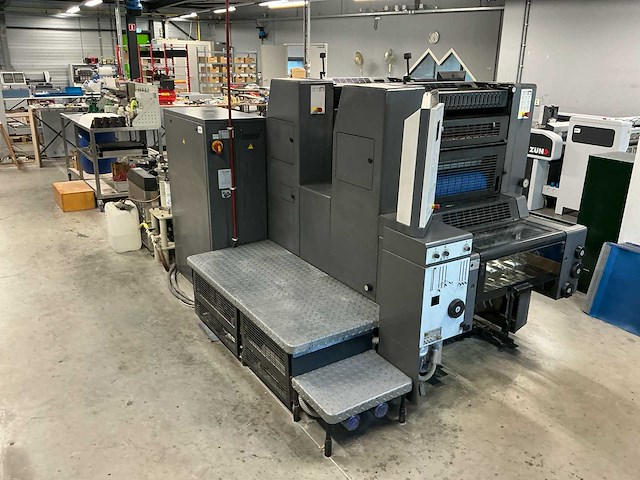 2006 heidelberg printmaster pm 52-2 2-kleur offsetpers - afbeelding 26 van  31