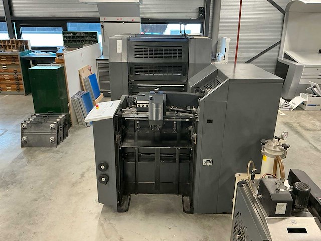 2006 heidelberg printmaster pm 52-2 2-kleur offsetpers - afbeelding 28 van  31