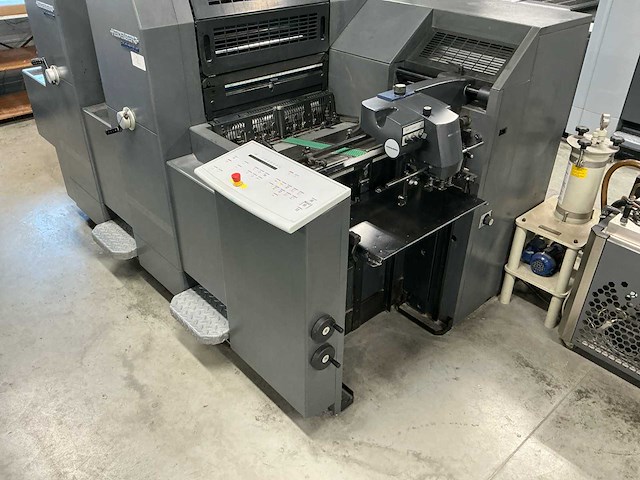 2006 heidelberg printmaster pm 52-2 2-kleur offsetpers - afbeelding 29 van  31