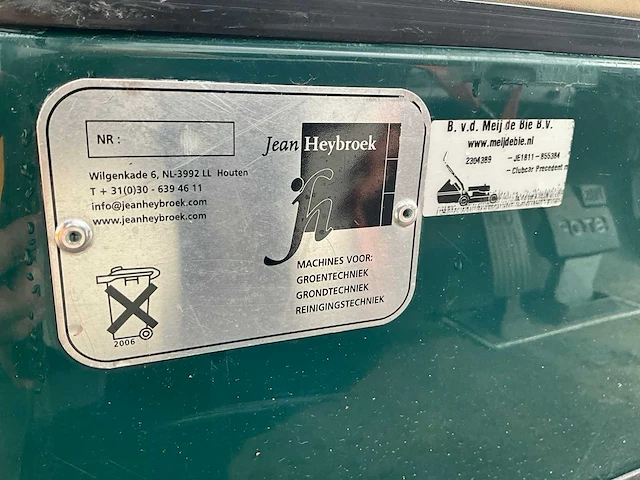 2006 heybroek clubcar precedent cargo golfkar - afbeelding 2 van  10