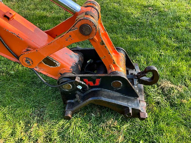 2006 hitachi zaxis 130w banden graafmachine - afbeelding 10 van  14