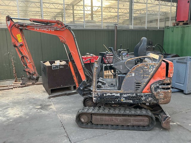 2006 hitachi zx18 rupsgraafmachine - afbeelding 12 van  36
