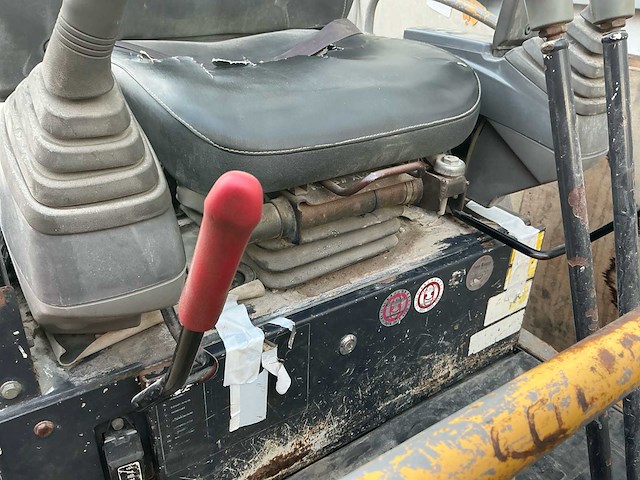 2006 hitachi zx18 rupsgraafmachine - afbeelding 27 van  36