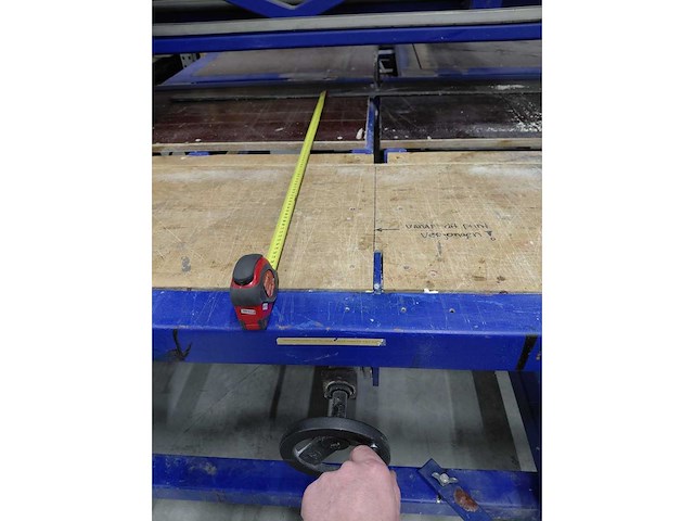 2006 horizontale platenzaag met afzuigunit - afbeelding 6 van  15