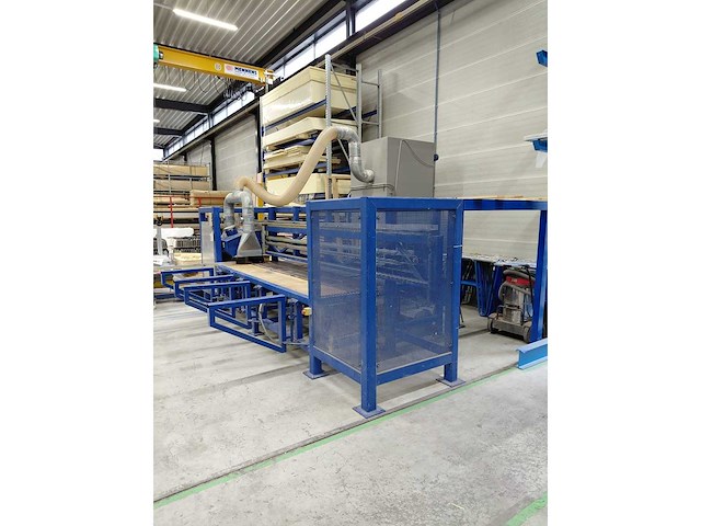 2006 horizontale platenzaag met afzuigunit - afbeelding 9 van  15