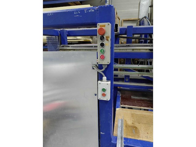 2006 horizontale platenzaag met afzuigunit - afbeelding 14 van  15