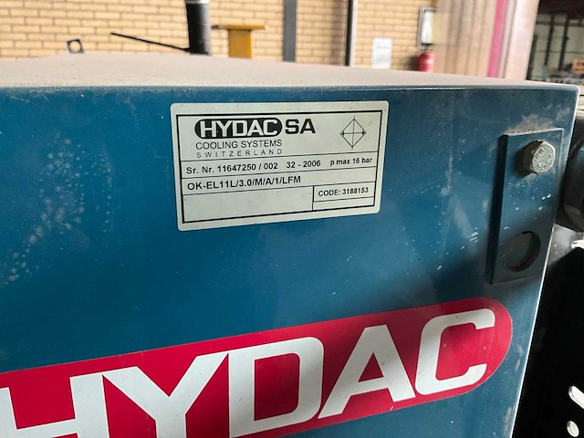 2006 hydac ok-el11l koeler - afbeelding 3 van  6