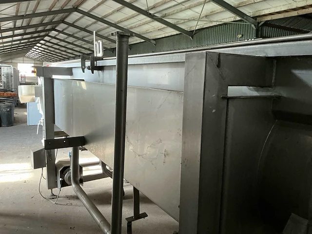 2006 innotec systems rvs schroefkoker / blancheerinstallatie met koeler - afbeelding 2 van  33