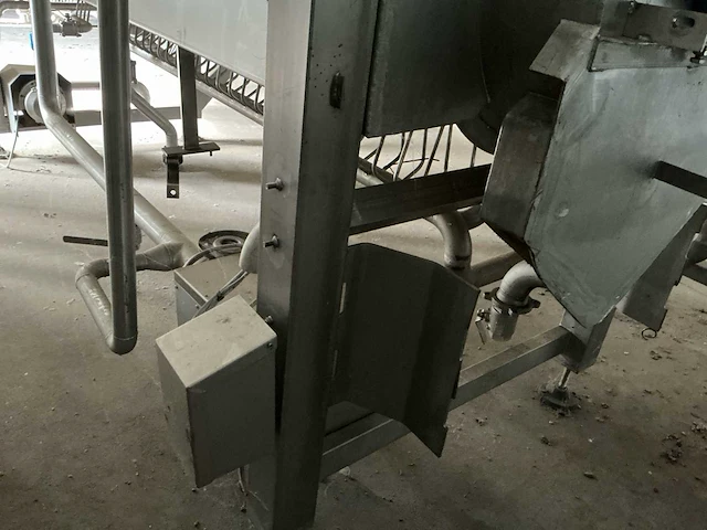 2006 innotec systems rvs schroefkoker / blancheerinstallatie met koeler - afbeelding 3 van  33