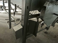 2006 innotec systems rvs schroefkoker / blancheerinstallatie met koeler - afbeelding 3 van  33