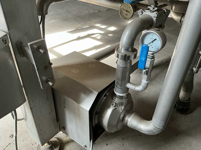 2006 innotec systems rvs schroefkoker / blancheerinstallatie met koeler - afbeelding 6 van  33