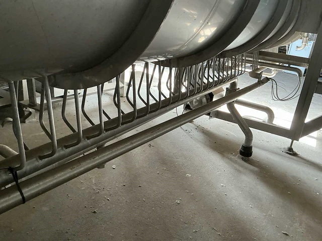 2006 innotec systems rvs schroefkoker / blancheerinstallatie met koeler - afbeelding 7 van  33