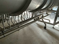 2006 innotec systems rvs schroefkoker / blancheerinstallatie met koeler - afbeelding 7 van  33