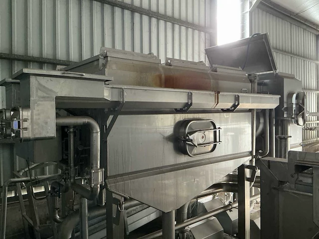 2006 innotec systems rvs schroefkoker / blancheerinstallatie met koeler - afbeelding 8 van  33