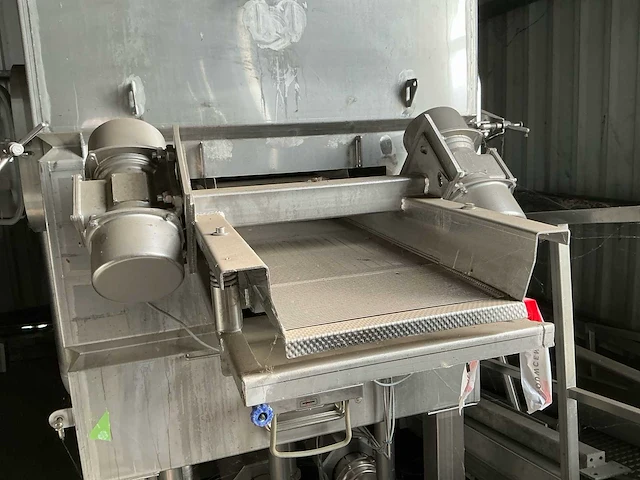 2006 innotec systems rvs schroefkoker / blancheerinstallatie met koeler - afbeelding 15 van  33