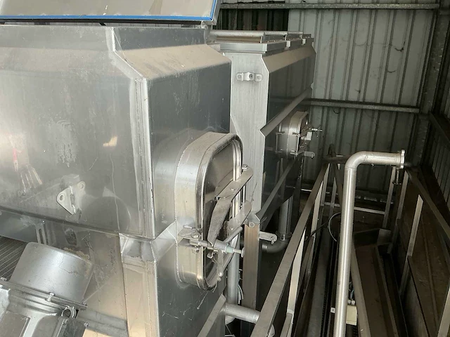 2006 innotec systems rvs schroefkoker / blancheerinstallatie met koeler - afbeelding 19 van  33