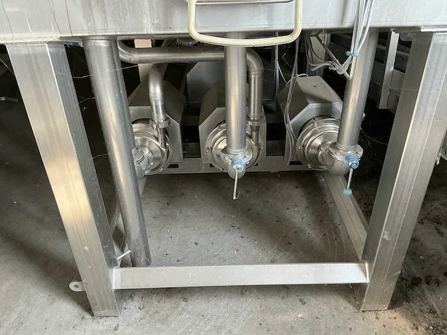 2006 innotec systems rvs schroefkoker / blancheerinstallatie met koeler - afbeelding 20 van  33