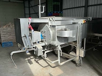 2006 innotec systems rvs schroefkoker / blancheerinstallatie met koeler - afbeelding 12 van  33