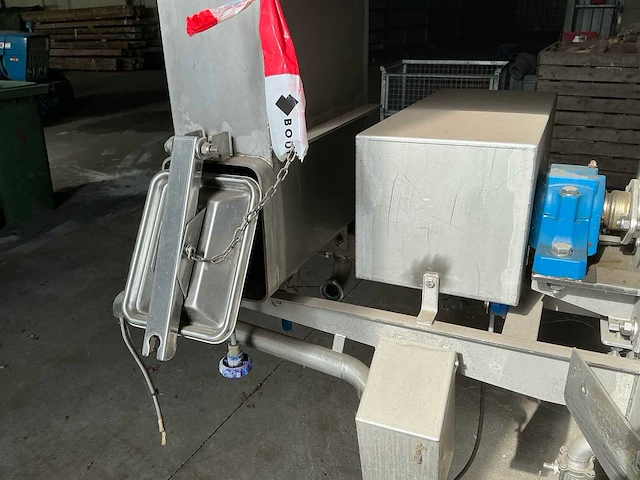 2006 innotec systems rvs schroefkoker / blancheerinstallatie met koeler - afbeelding 23 van  33