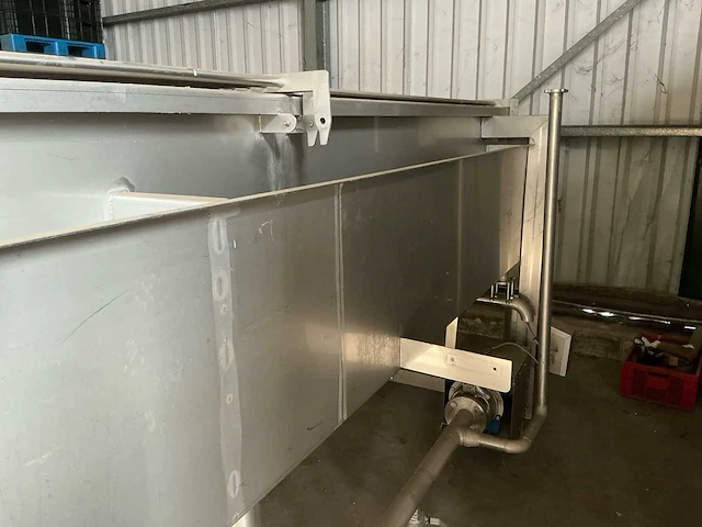 2006 innotec systems rvs schroefkoker / blancheerinstallatie met koeler - afbeelding 30 van  33