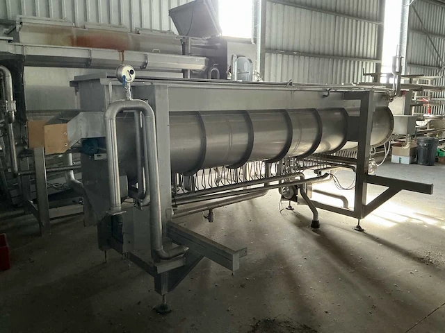 2006 innotec systems rvs schroefkoker / blancheerinstallatie met koeler - afbeelding 32 van  33
