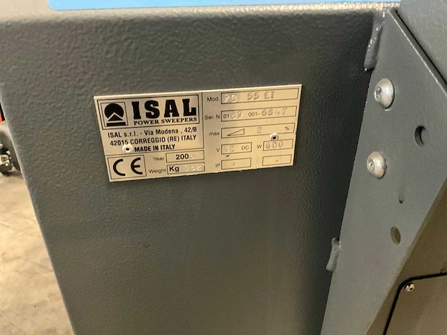 2006 isal pb55 et zelfrijdende veegmachine - afbeelding 4 van  14