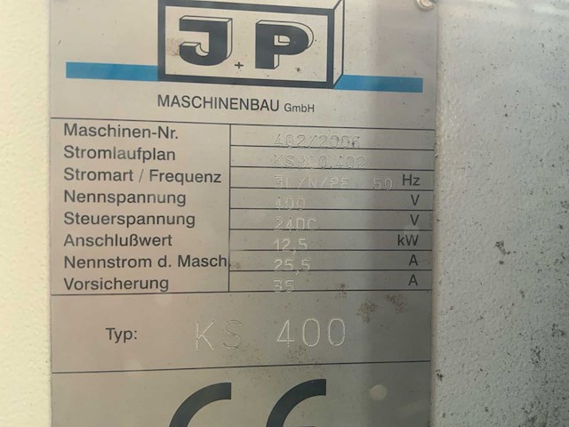 2006 j+p maschinenbau - ks400 - rvs omdozenvuller - afbeelding 5 van  41