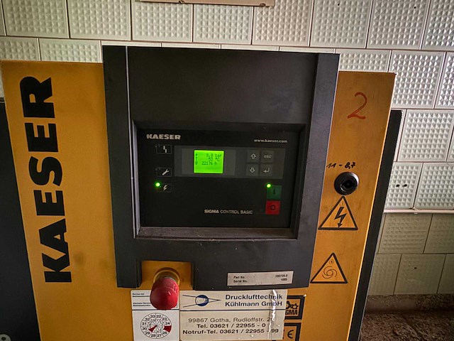 2006 kaeser sm 9 schroefcompressor - afbeelding 2 van  4