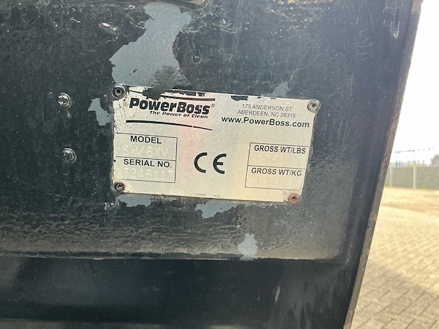 2006 karcher powerbosch sw6 zelfrijdende veegmachine - afbeelding 25 van  31