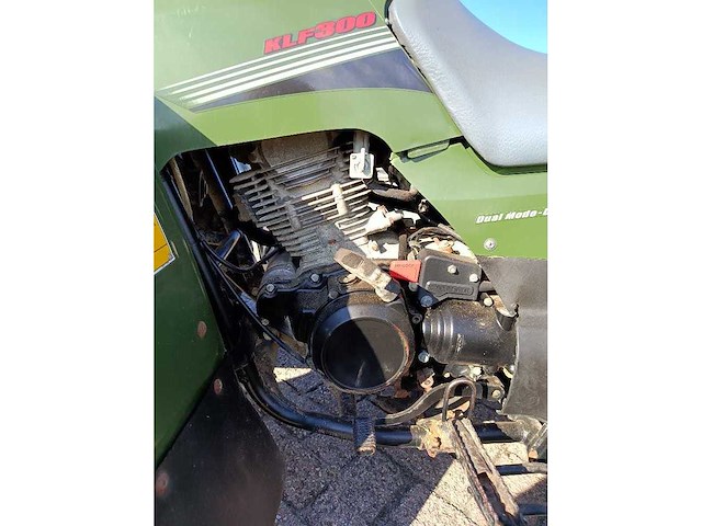 2006 kawasaki klf 300b quad - afbeelding 12 van  16