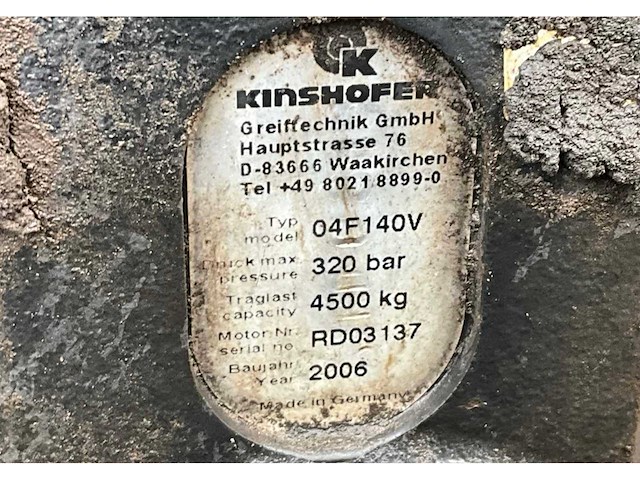 2006 kinshofer 04f140v schalengrijper - afbeelding 2 van  10