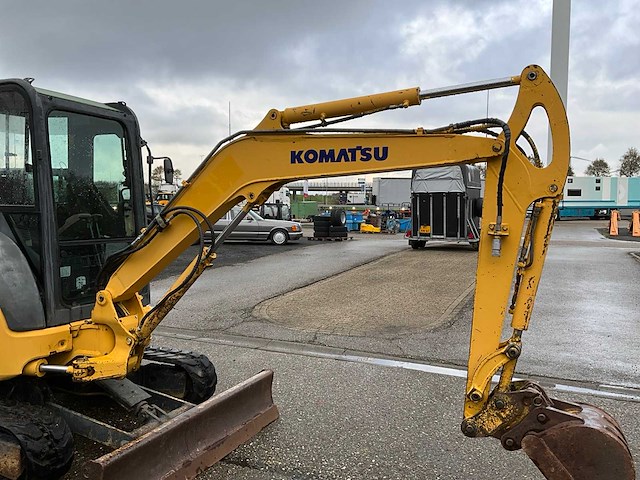 2006 komatsu pc35mr-2 midigraafmachine - afbeelding 9 van  31