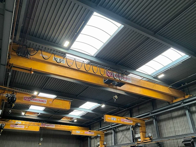 2006 konecranes 10t bovenloophalkraan - afbeelding 1 van  7