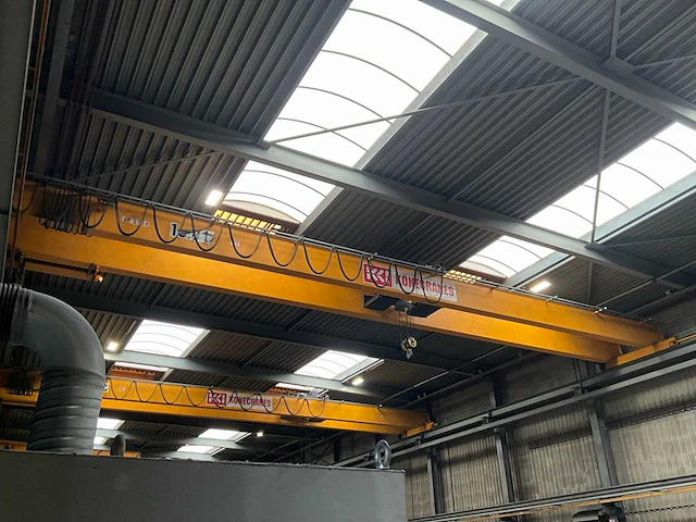 2006 konecranes 10t bovenloophalkraan - afbeelding 1 van  7