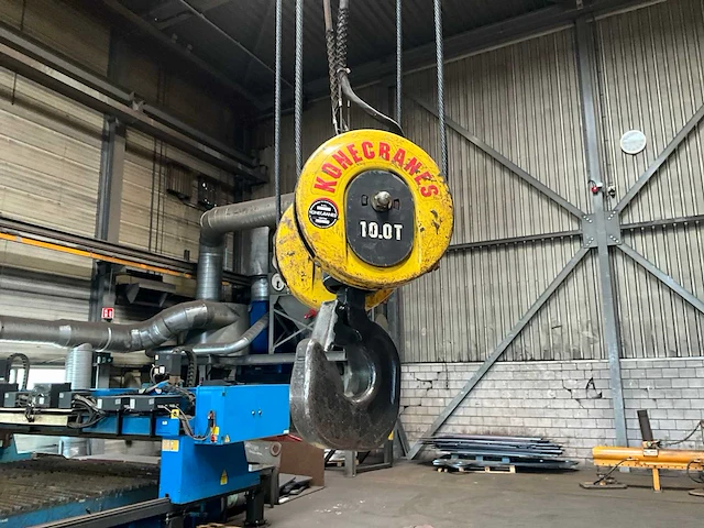2006 konecranes 10t bovenloophalkraan - afbeelding 6 van  7