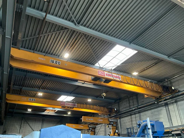 2006 konecranes 10t bovenloophalkraan - afbeelding 1 van  7