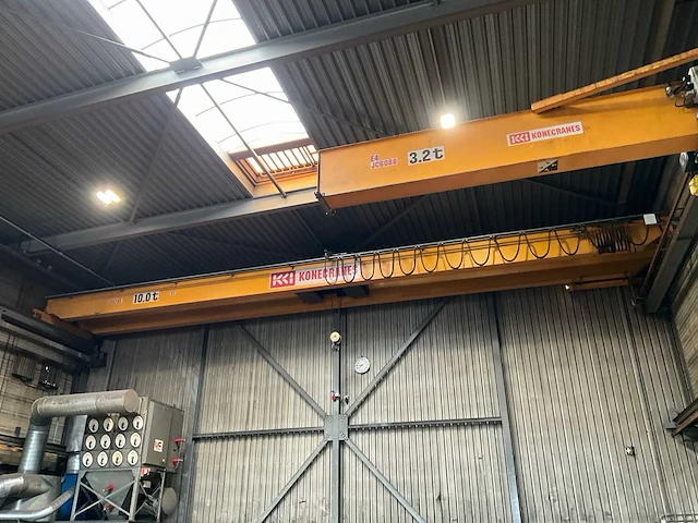 2006 konecranes 10t bovenloophalkraan - afbeelding 2 van  7