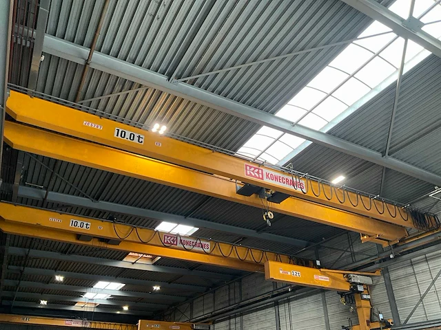 2006 konecranes 10t bovenloophalkraan - afbeelding 1 van  7