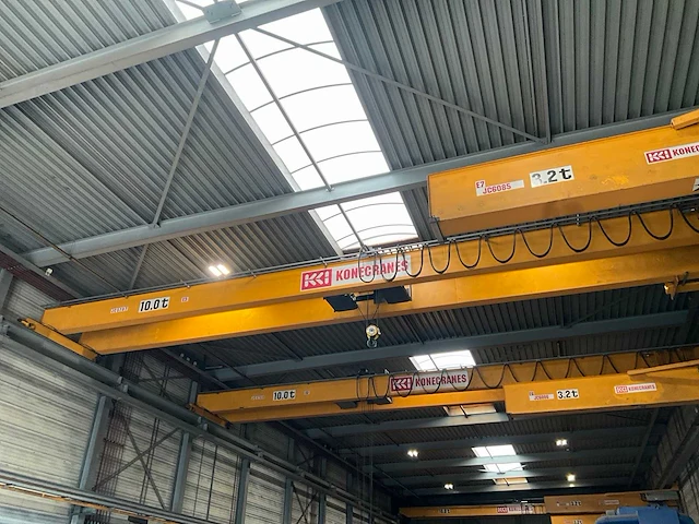 2006 konecranes 10t bovenloophalkraan - afbeelding 2 van  7