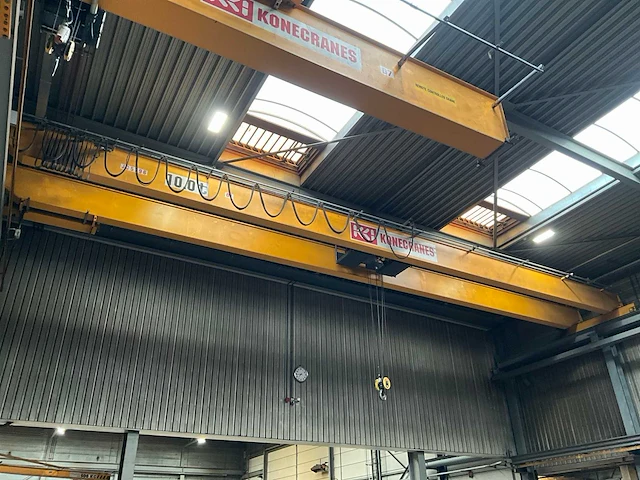 2006 konecranes 10t bovenloophalkraan - afbeelding 1 van  7