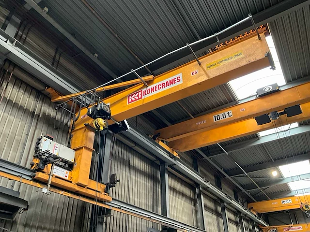 2006 konecranes 3,2t wandloopkraan - afbeelding 1 van  6