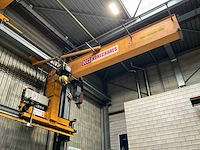 2006 konecranes 3,2t wandloopkraan - afbeelding 1 van  6