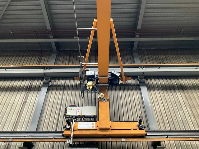 2006 konecranes 3,2t wandloopkraan - afbeelding 3 van  6