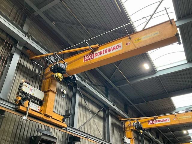 2006 konecranes 3,2t wandloopkraan - afbeelding 1 van  5