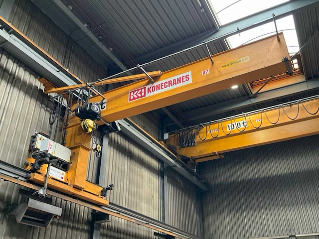 2006 konecranes 3,2t wandloopkraan - afbeelding 5 van  6