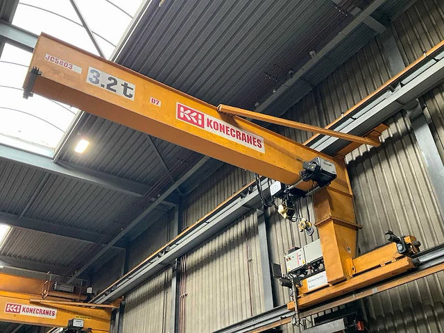 2006 konecranes 3,2t wandloopkraan - afbeelding 6 van  6